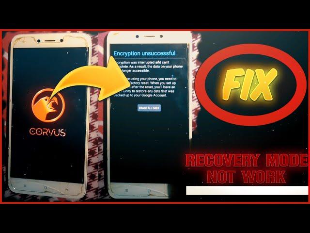 Encryption Unsuccessful Problem Fix | Recovery Mode Not Open | Mi Devices