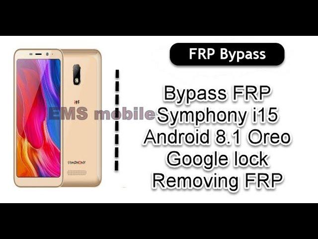 Symphony i15 Frp Lock Bypass | Google Account Lock Bypass | Without PC New Methot 2021!!!