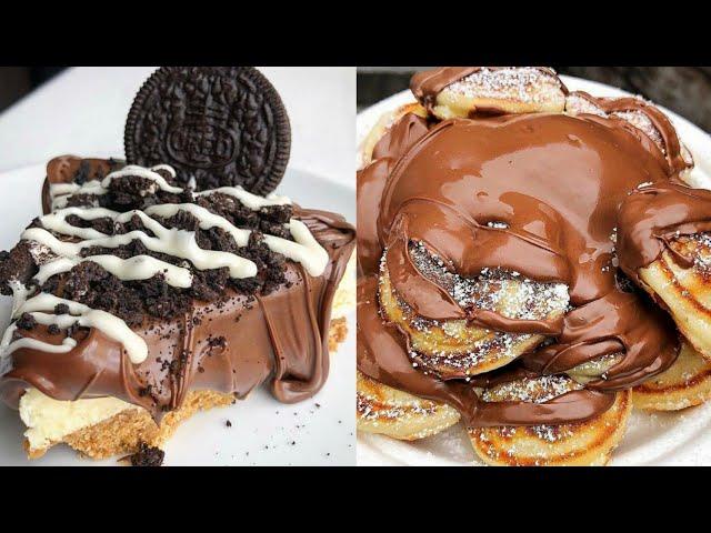 Awesome Chocolate Oreo Biscuits Dessert Cake Decorating Ideas | Yummy Nutella Twix Food Compilation