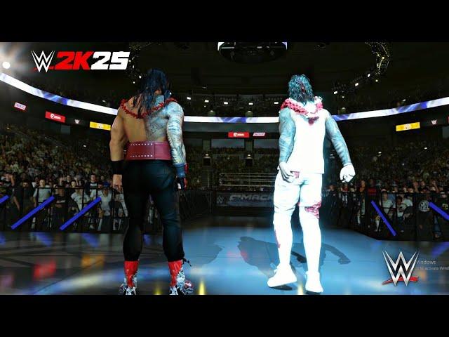 WWE 2K25 OG The Bloodline Jimmy Uso & Roman Reigns Tag Team Entrance