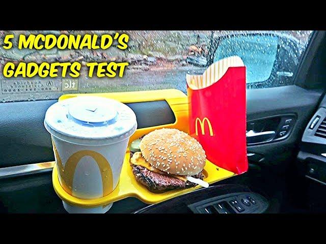 5 McDonald's Gadgets put to the Test!