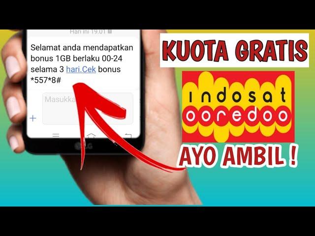 KUOTA GRATIS INDOSAT TERBARU  | kode dial kuota paket internet Indosat gratis