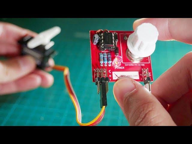 How to make a servo tester with a 555 timer IC | JLCPCB