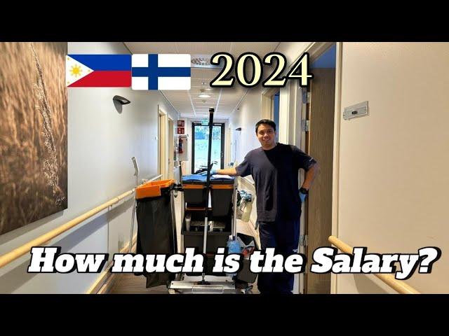 How much is the Salary, Cost of living, Deduction / Cleaner in Finland ( Watch until the end )