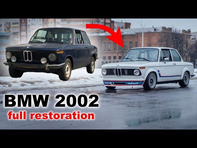 Restoring A Barn Find BMW 2002 turbo