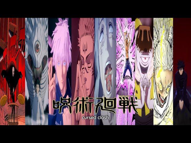 Jujutsu Kaisen Cursed Clash - All Domain Expansions