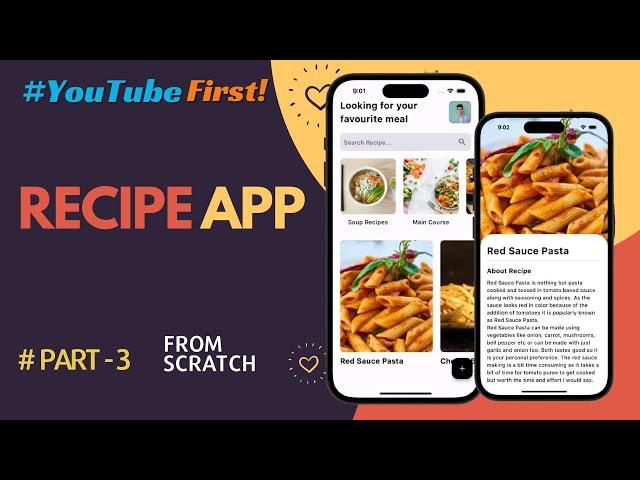  Epic Recipe App Part 3 | Flutter x Firebase Tutorial for Beginners 2024