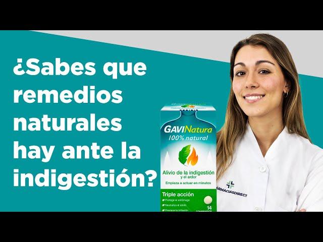 ¿Sabes que remedios naturales hay ante la indigestión? |Farmaciasdirect