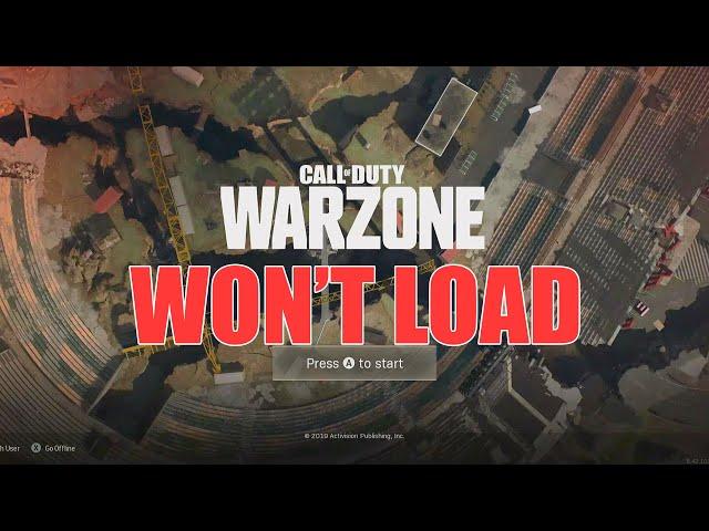 How To Fix Call of Duty Warzone Stuck On Loading Screen on Xbox Series X|S