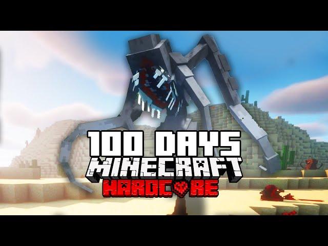 100 Days in a Terrifying Parasite Apocalypse in Hardcore Minecraft | Bad at the Game Edition