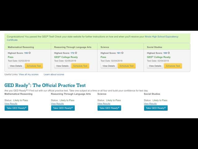 I Passed All 4 G.E.D Exams In Less Than A Week Without Studying!!February 2019