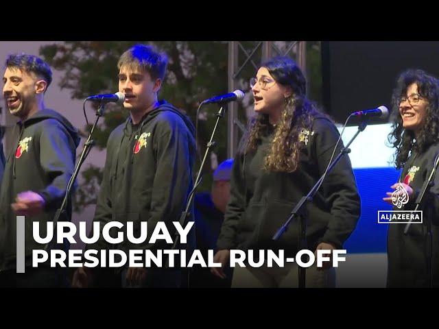 Uruguay presidential run-off: Close race between centre-left & centre-right rivals