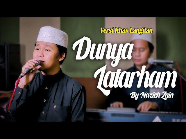 Sholawat Khas Langitan | DUNYA LATARHAM (Allah Allahu) Cover by Nazich Zain