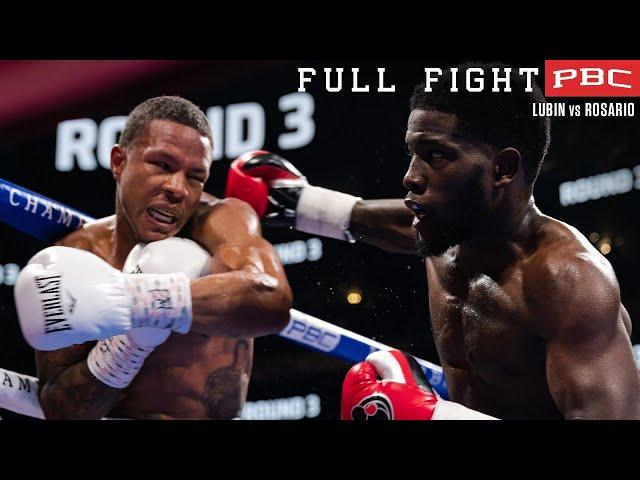 Lubin vs Rosario FULL FIGHT: June 26, 2021 | PBC on Showtime PPV