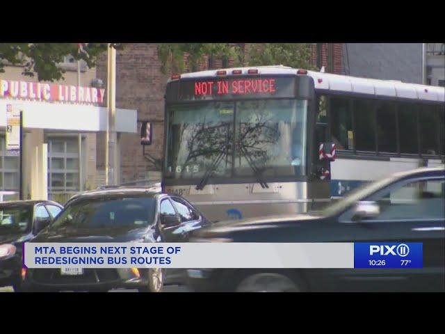 MTA begins next stage of redesigning NYC's bus network