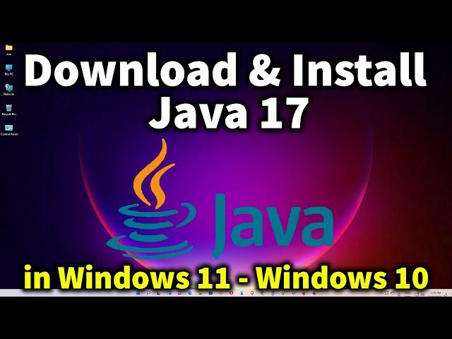 How to Download & Install Java JDK 17 in Windows 11 or Windows 10