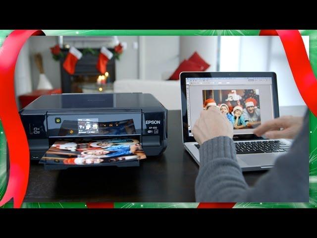 Print Holiday Photos with Epson Expression Small-in-One Printers