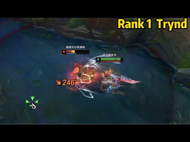 Rank 1 Tryndamere: This Guy is an Absolute BEAST!