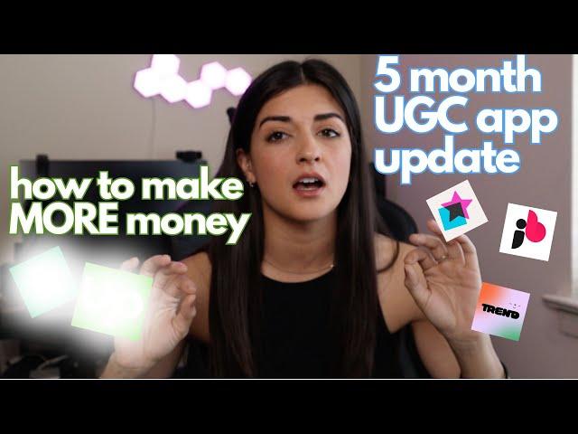 how to make money creating content | UGC Apps & More