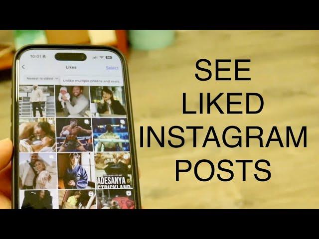 How To See Liked Posts On Instagram! (2024)