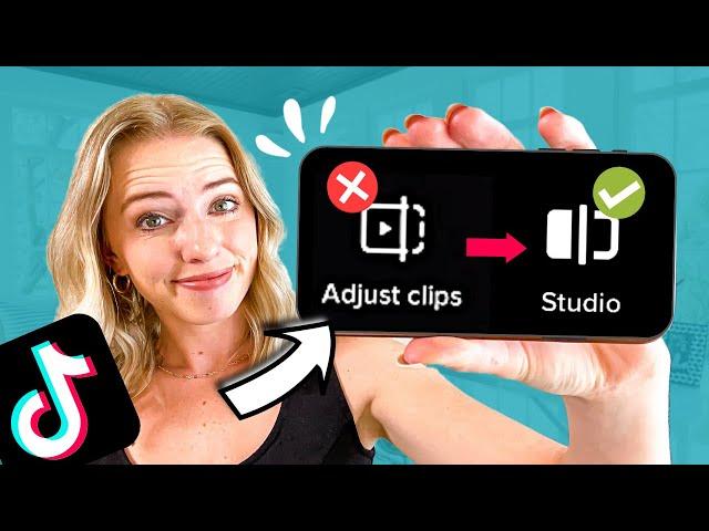 Adjust Clips Button MISSING!? EASY TikTok Studio Tutorial