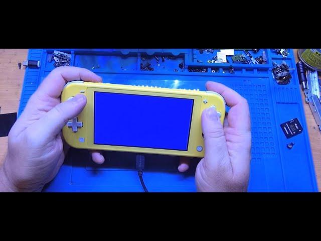 Nintendo Switch Lite - blue screen of death. I fixed it and you can too!