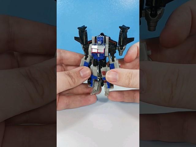 The TINIEST Jetwing Prime toy! Legends class Jetfire Optimus combination