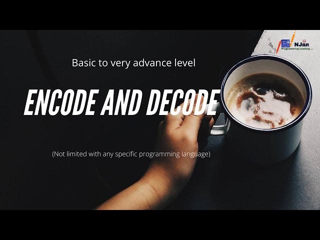 Encode and Decode | HTML Encode | Base64 Encode | URL Encode | Freshers - 5