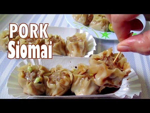 How To Make Pork Siomai I Siomai Recipe Filipino Style I Homemade Siomai