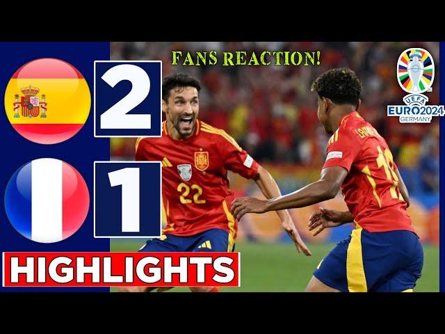 Spain - France 2-1 | HIGHLIGHTS | Euro 2024