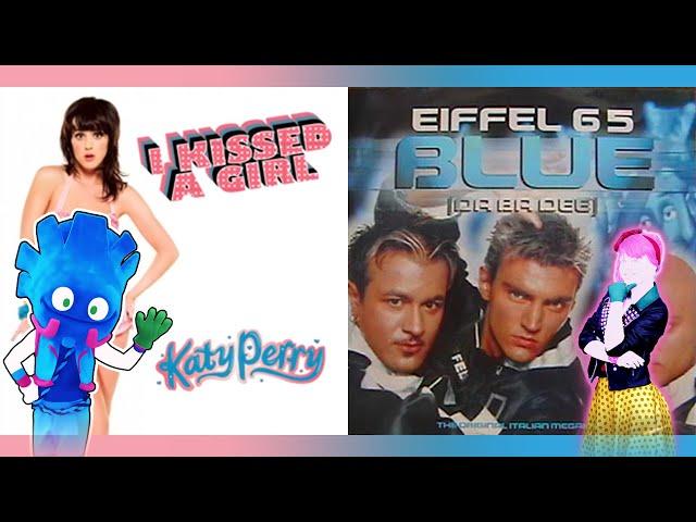 I Kissed A Girl Da Ba Dee - Eiffel 65 Vs  Katy Perry (MASHUP)