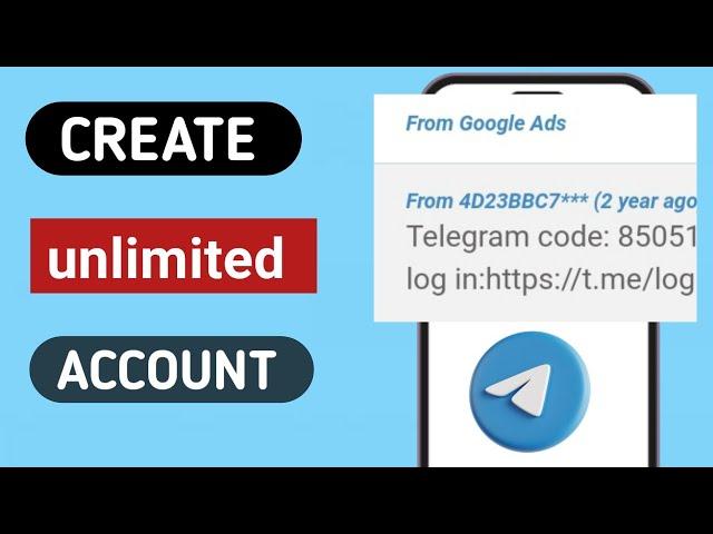 How to create unlimited telegram accounts in 2024/ how to make multiple telegram account 2024