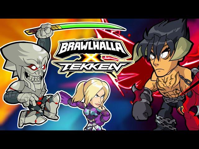 Brawlhalla x TEKKEN is HERE!! • Devil Jin + Yoshimitsu  + Nina Williams  • 1v1 Gameplay