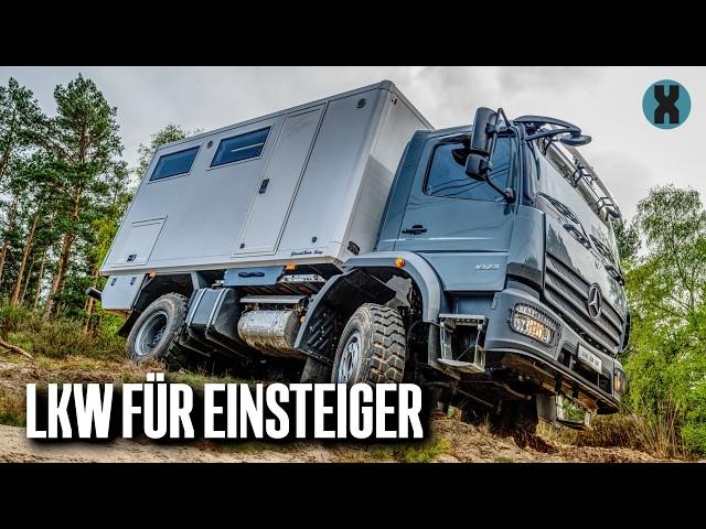 Expeditions-Lkw zum Einstiegspreis: Testfahrt des EWR Grand Tour Easy inkl. Room-Tour