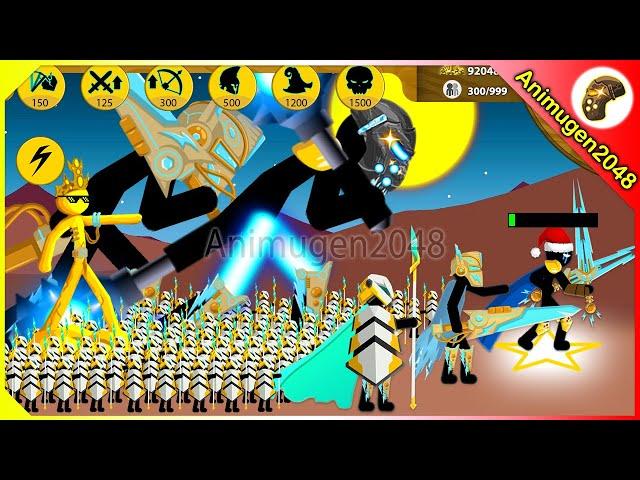 NEW Summon NEON GRIFFON, XIPHOS vs FINAL BOSS | Stick War Legacy Mod VIP | Animugen2048