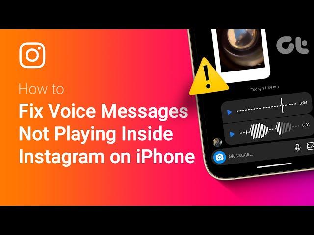 Instagram Voice Messages Not Working on iPhone? Try These Easy Fixes