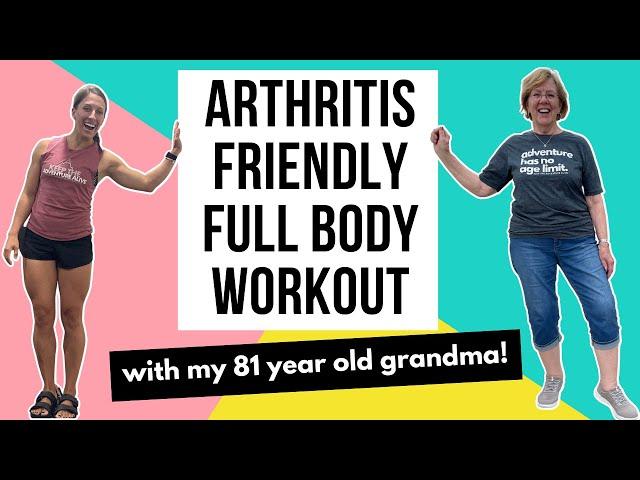 Full Body Exercise Arthritis Friendly! | Low Impact | Physical Therapist & her grandma