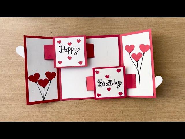 Happy Birthday Card | Easy card for birthday and anniversary