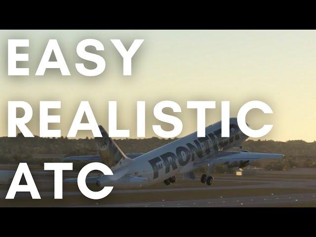 How to Get More Realistic ATC (NO ADD ON) in Microsoft Flight Simulator 2020 Quick Tip