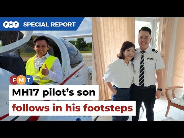 Widow of MH17 pilot lets their sons' dreams take wing