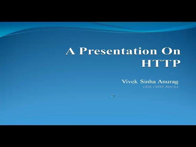 HTTP [Hypetext Transport Protocol] tutorial in depth | HTTP Protocol Tutorial