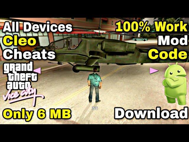 GTA Vice City Cheats,Cleo Mods for all android devices | Cleo Mods for GTA VC | GTA Vice City |