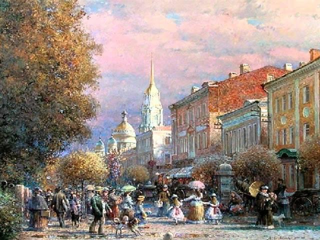 Alexander Shevelev Russian painter.wmv