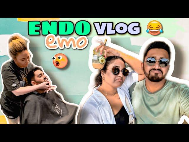 ENDO EMO VLOG  | PRANKED HUSBAND  | FUN VLOG | WE WENT TO KISSING POINT  | NACH