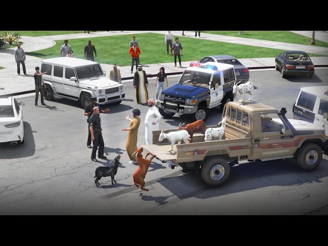 الغني يستهزأ براعي الغنم فيعاقبه || The end of mockery GTA 5