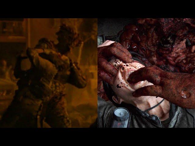 Bloater "Dentist" Death Animation — HBO Show vs Games [ The Last of Us Series ]