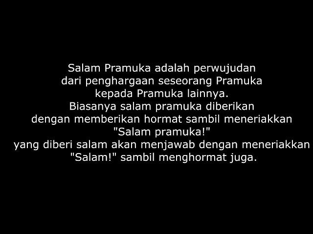 Heboh Video salam Pramuka