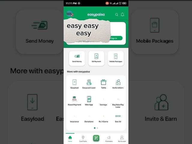 Easy way to purchase UC with easypaisa.