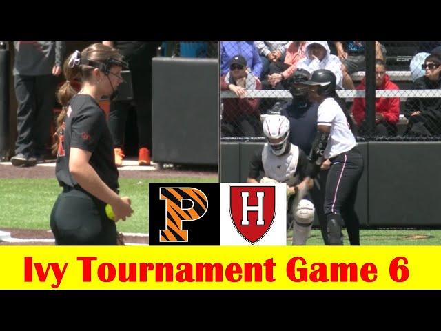 Harvard vs Princeton Softball Highlights, 2024 Ivy Tournament Game 6